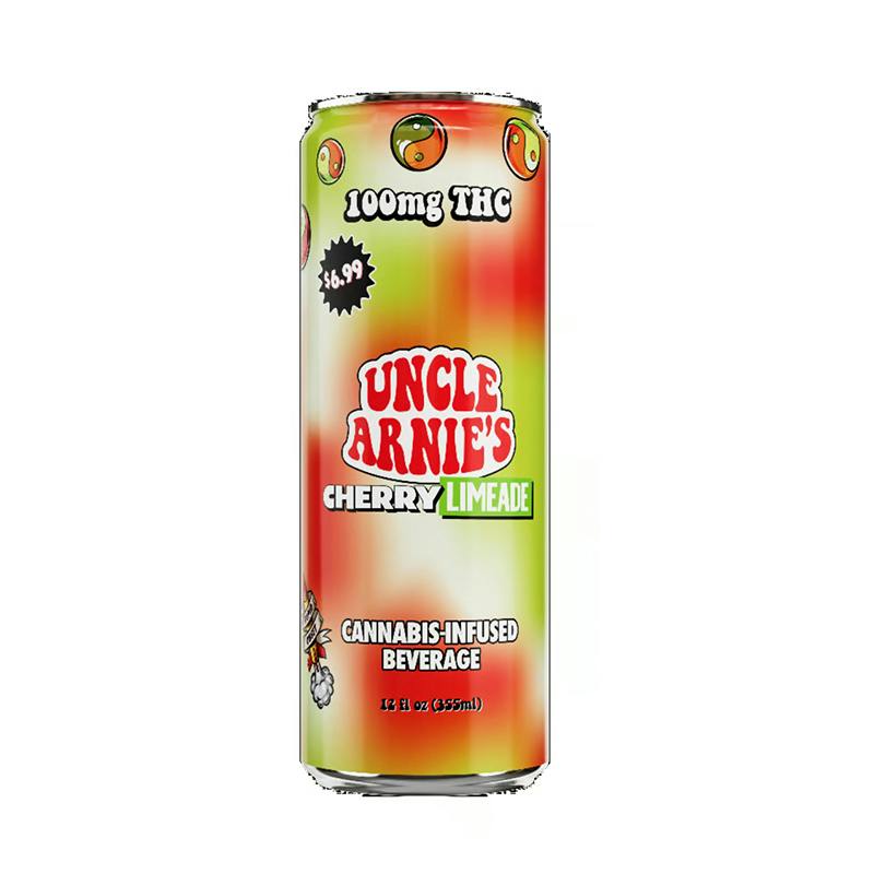 Uncle Arnie's Cherry Limeade (H) Drink 12oz 100mg