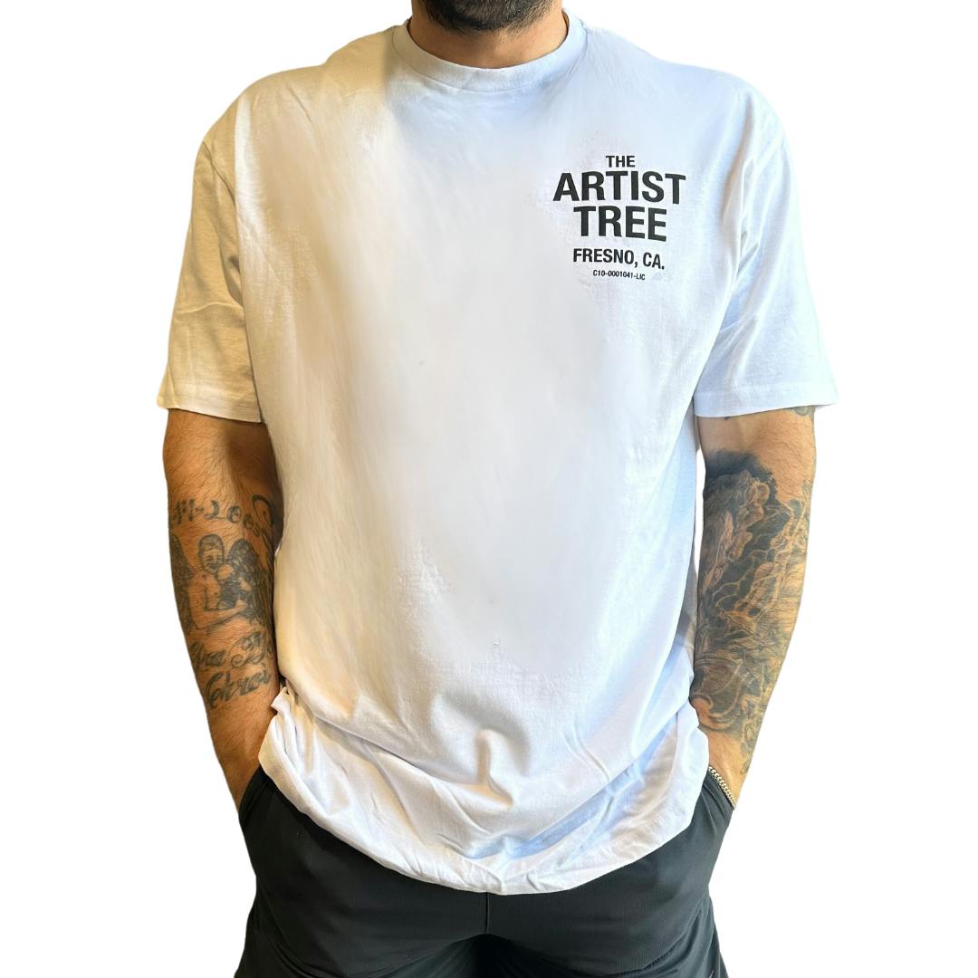 The Artist Tree Fresno White T-Shirt S