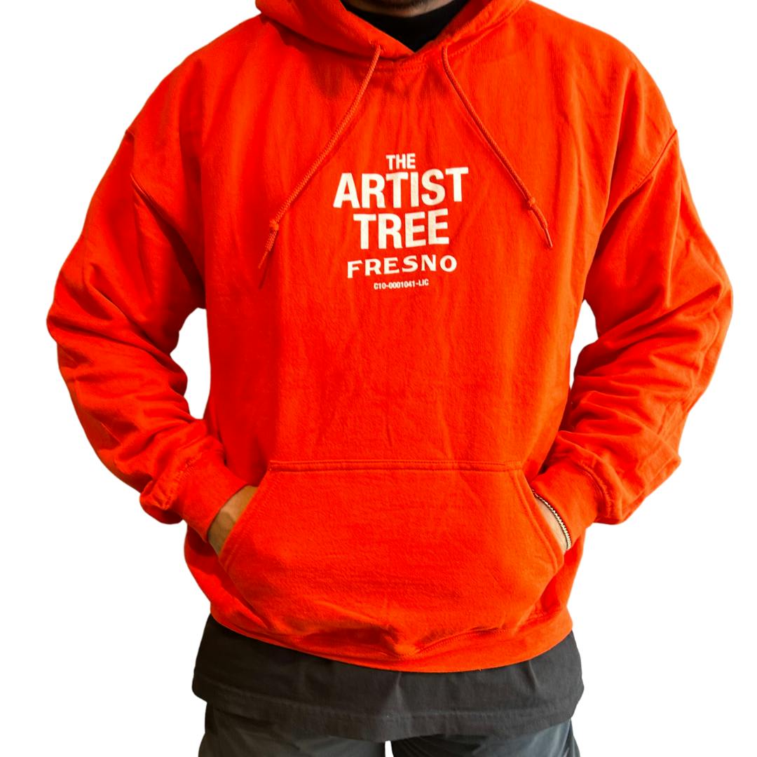 The Artist Tree Fresno Orange Hoodie
