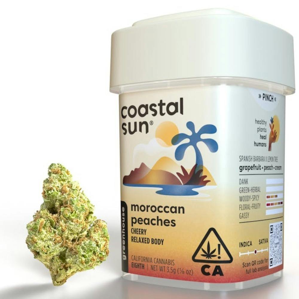 Coastal Sun: Moroccan Peaches