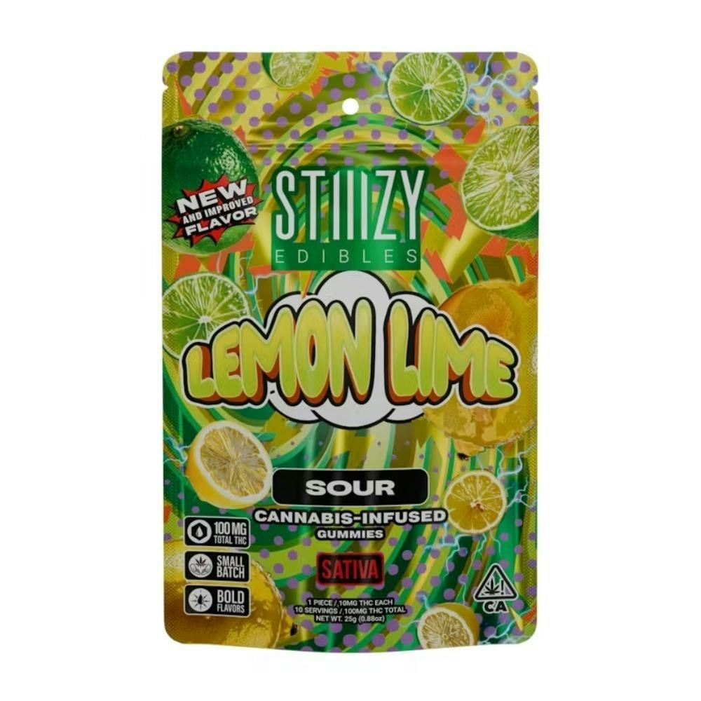 Stiiizy Sour Strawberry: Stiiizy Sour Strawberry Star (I) Gummies 100mg