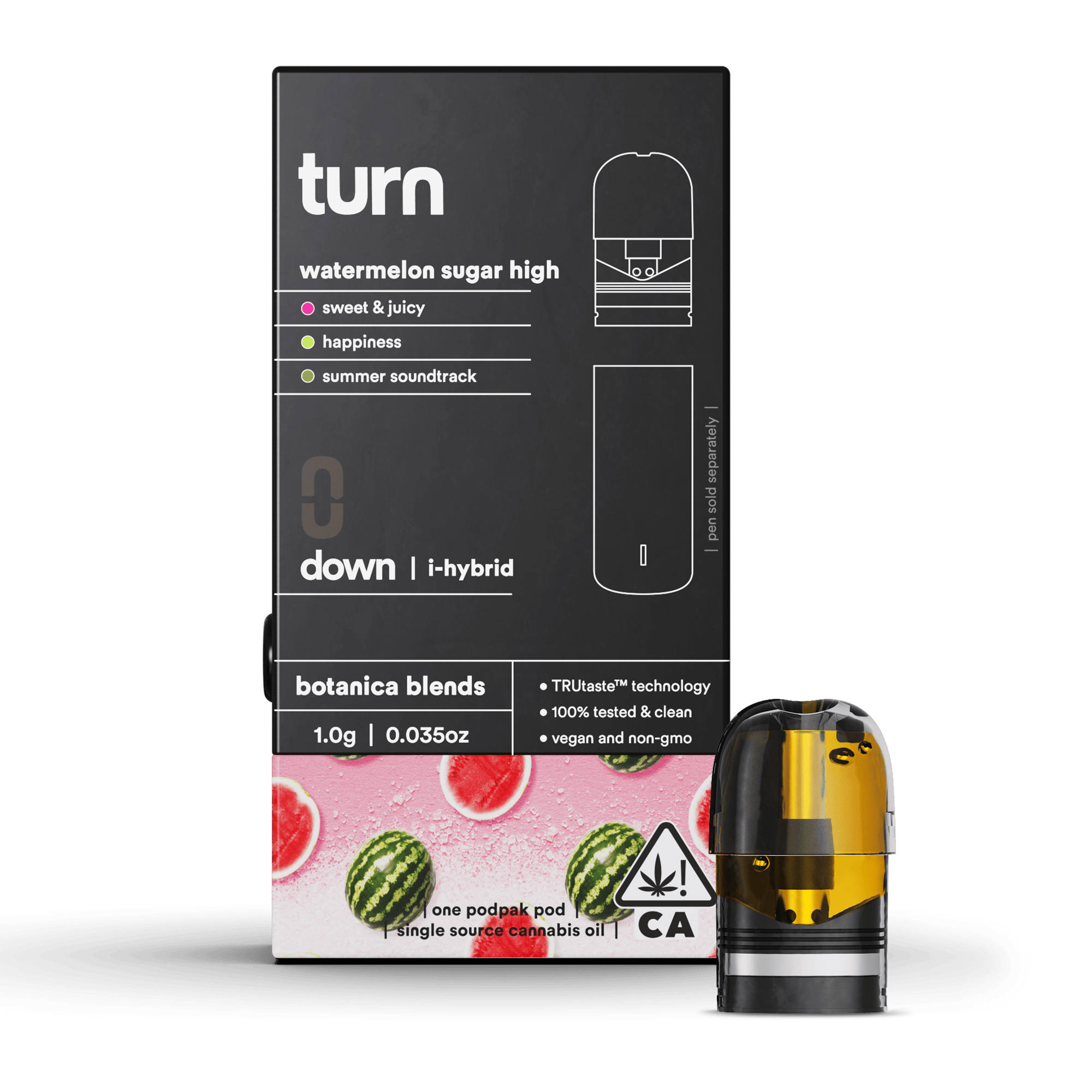 Turn Watermelon Sugar High (I/H) Pod 1g