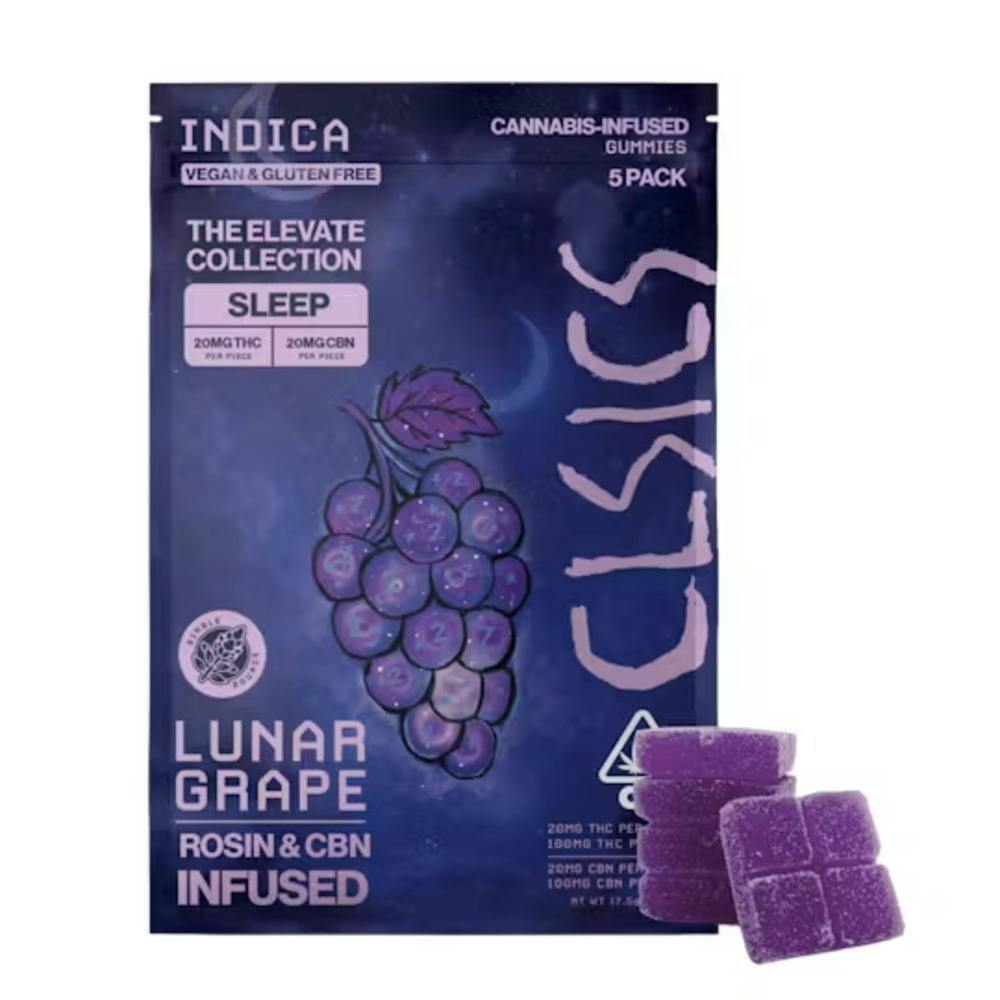CLSICS Lunar Grape (I) Gummies THC:CBN 200mg