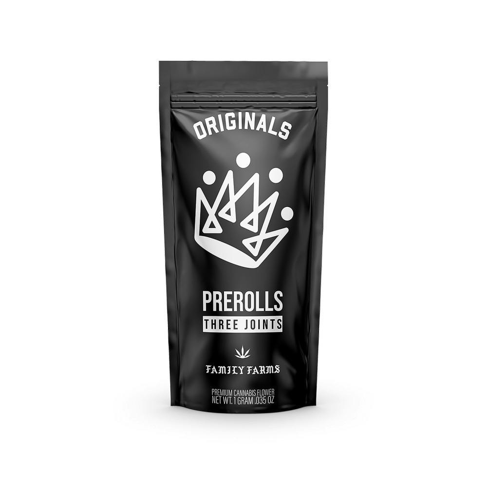 Originals Family Farms King Louie (H) Preroll 3pk 3g