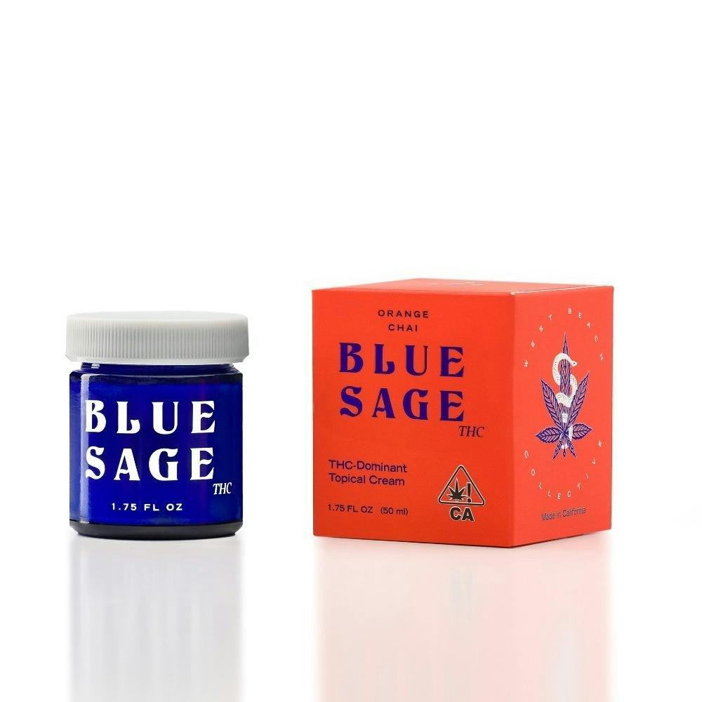 Blue Sage Original Topical Healing Cream 500mg 2oz