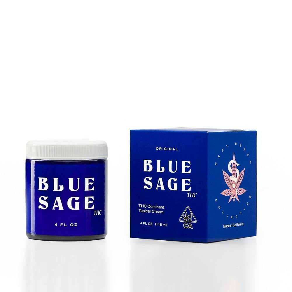 Blue Sage Citrus Cedar Topical Healing Cream 1000mg 4oz