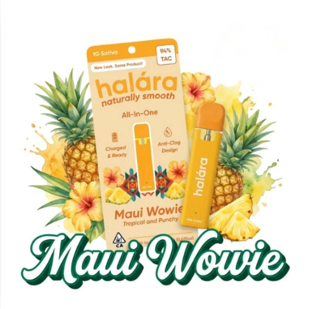 Halara Maui Wowie (S) High THC AIO 1g