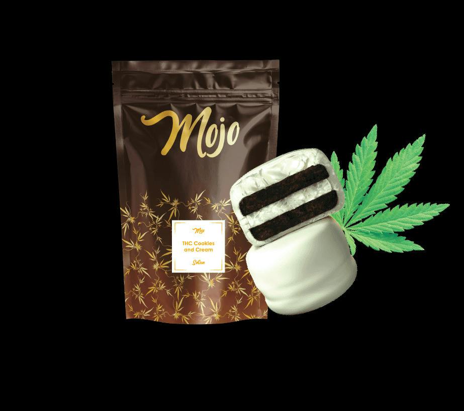 Mojo 200mg Bites Cookies and Cream