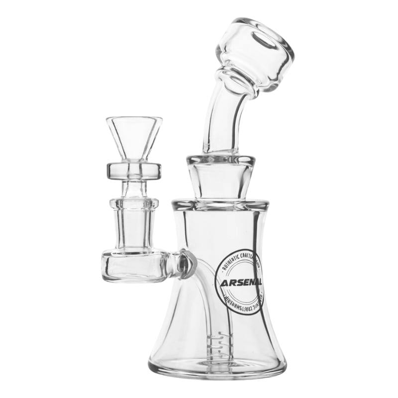 6" Arsenal Mini Prism Curve Bong
