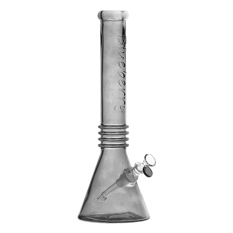 16" Blueberry Quadruple Ring Beaker Bong (Clear)