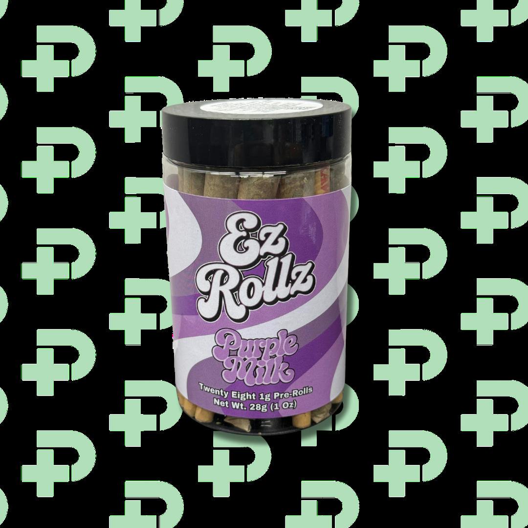 Ez Rollz 28 Pack Prerolls - Purple Milk