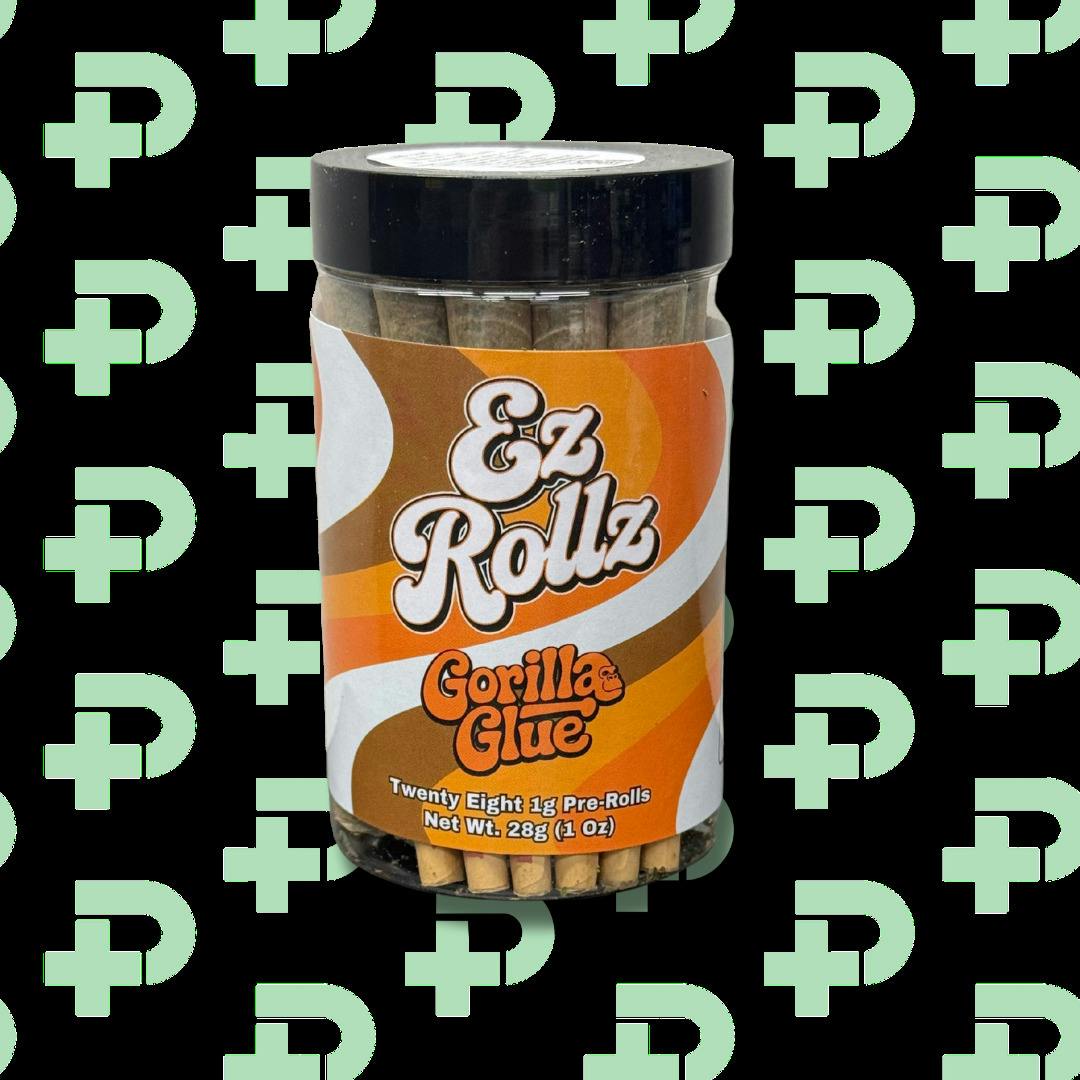 Ez Rollz 28 Pack Prerolls - Gorilla Glue