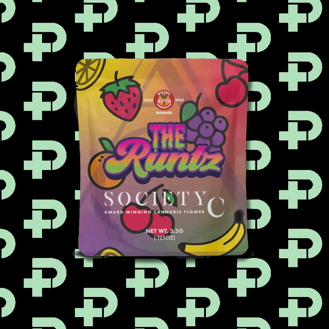 Society C Exotic 8th - The Runtz cannabis product