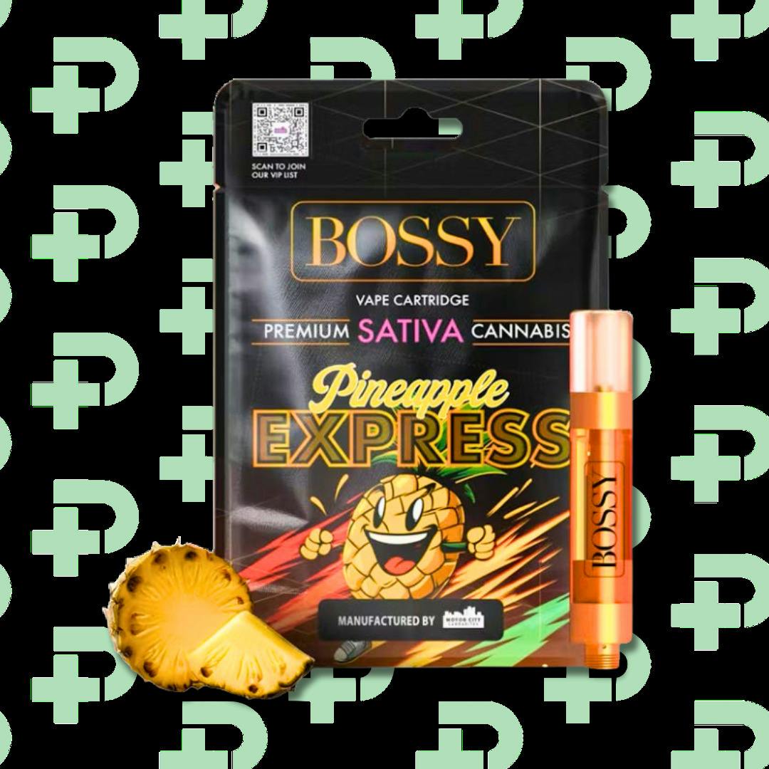Bossy | Pineapple Express | Cartridge | 1g at Pure Cannabis Outlet Warren
