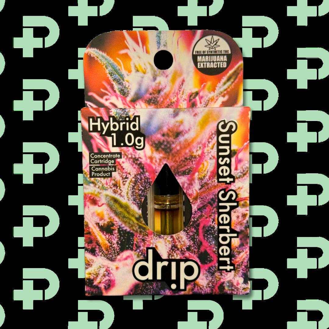Drip 1g Cart - Hybrid - Sunset Sherbert
