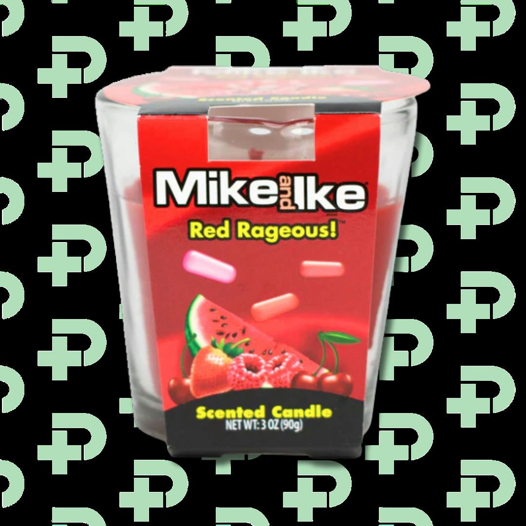 Mike And Ike Scented Candle 3oz Red Rageous