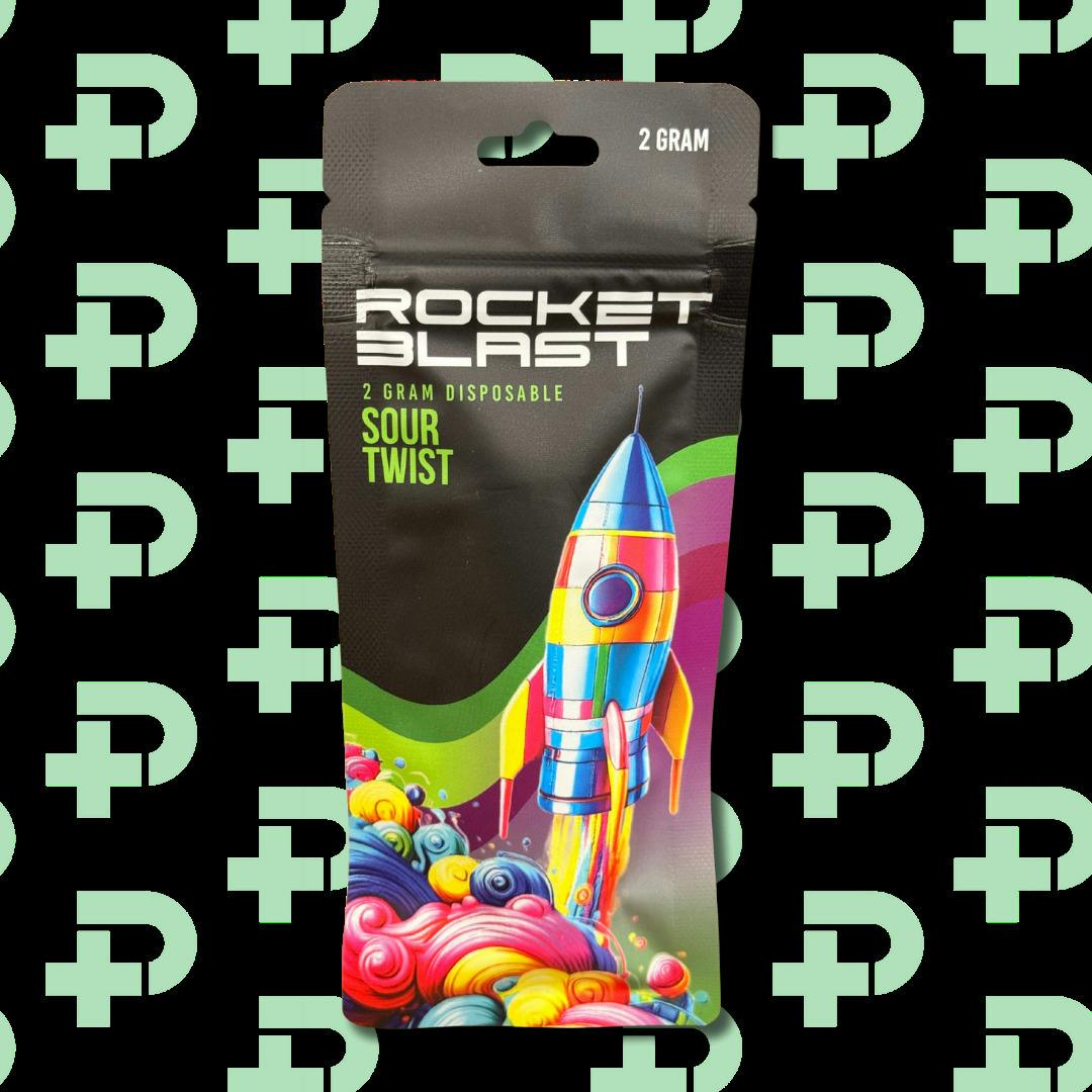 Rocket Blast 2g Vape - Sour Twist