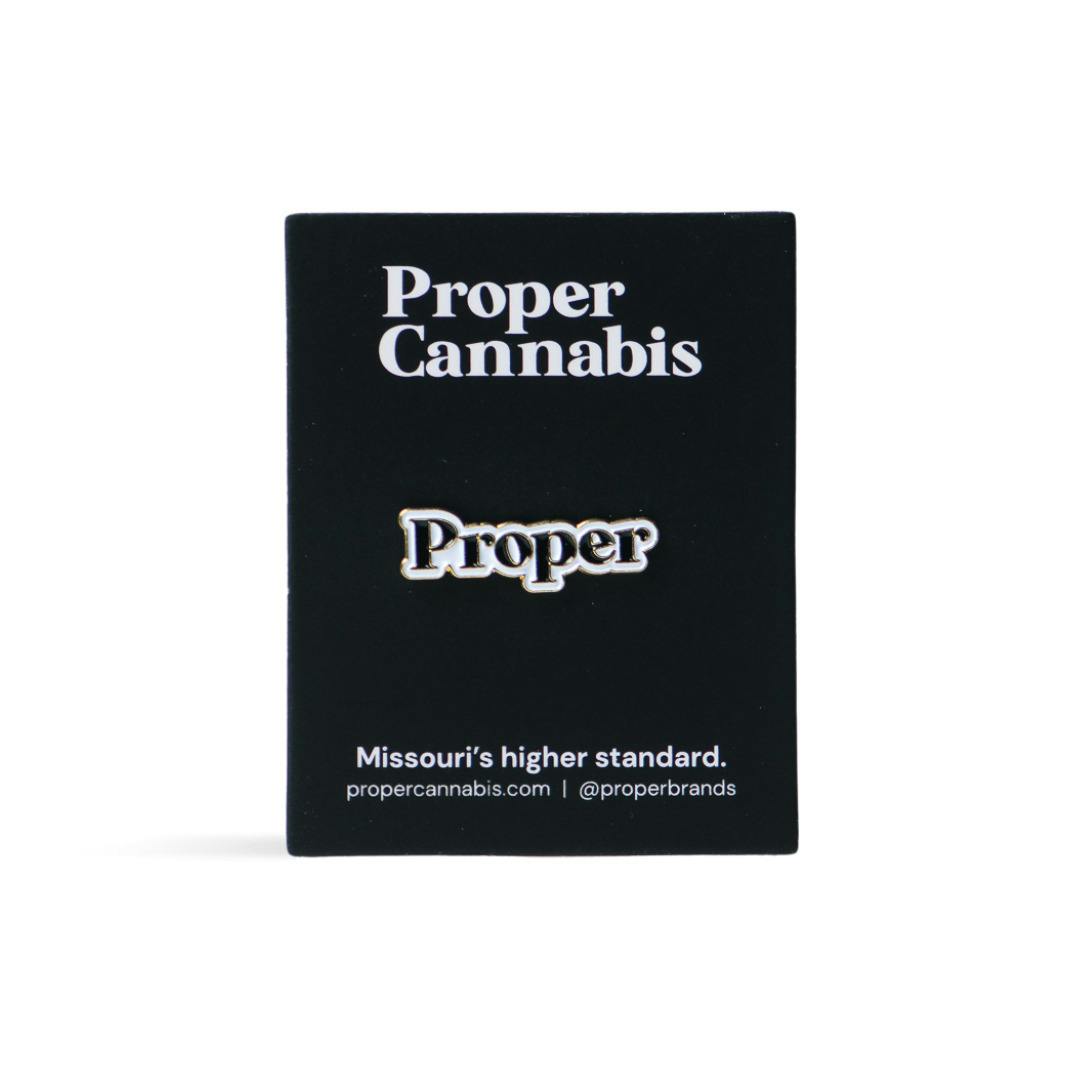 Proper Enamel Pin