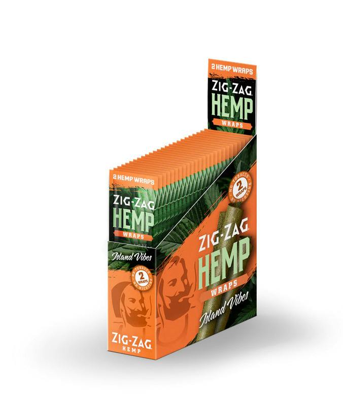 Zig Zag - Hemp Wraps - Island Vibes- 2 pk