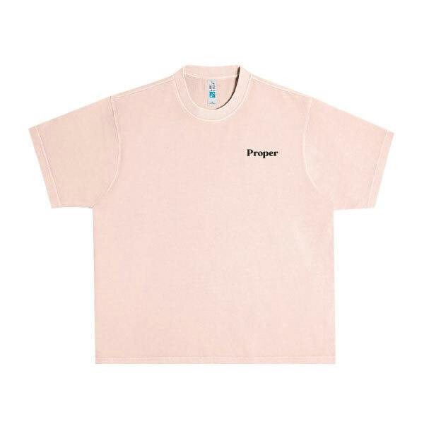 Salmon Proper Tee | Medium