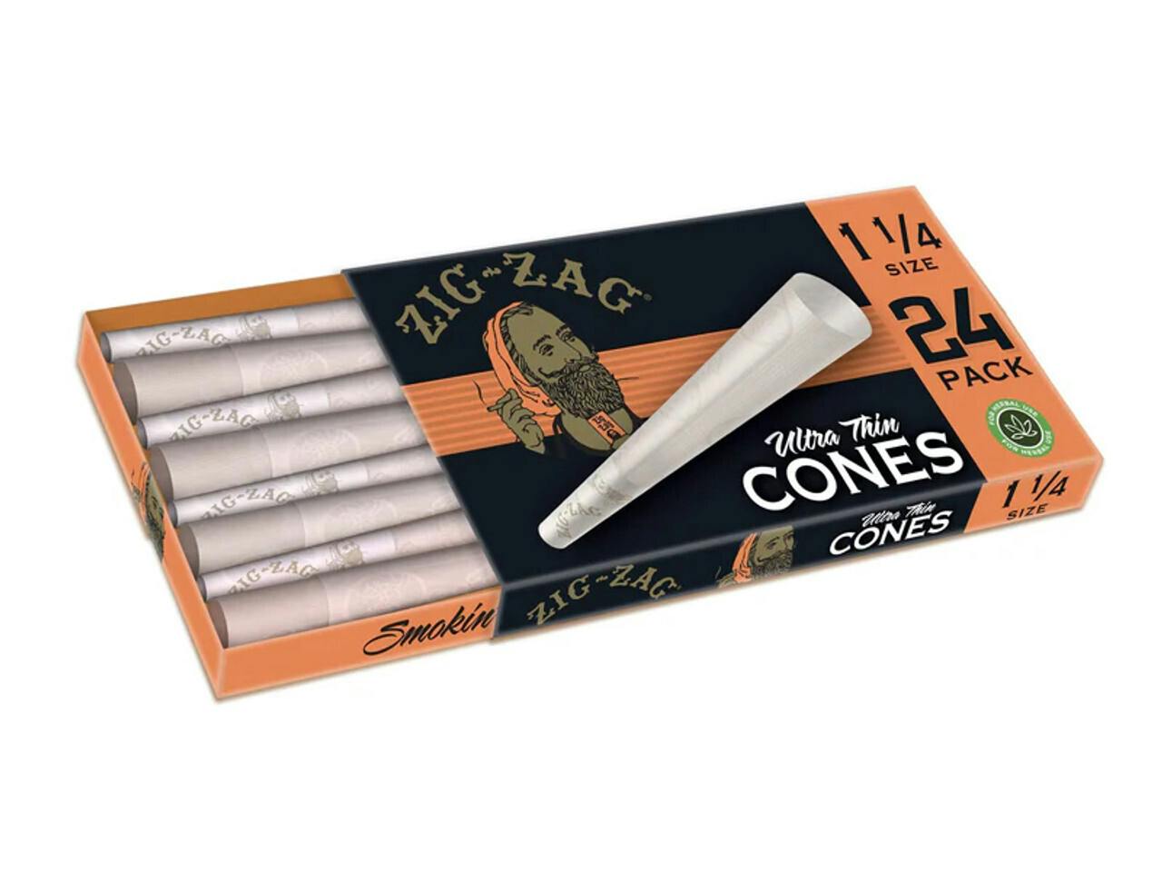 Zig Zag - 1 1/4 Ultra Thin Cones | 24pk
