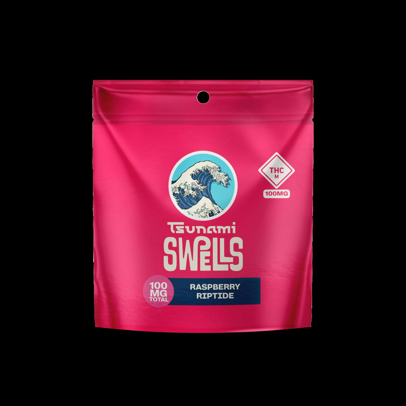 Raspberry Riptide Swells Single Gummy