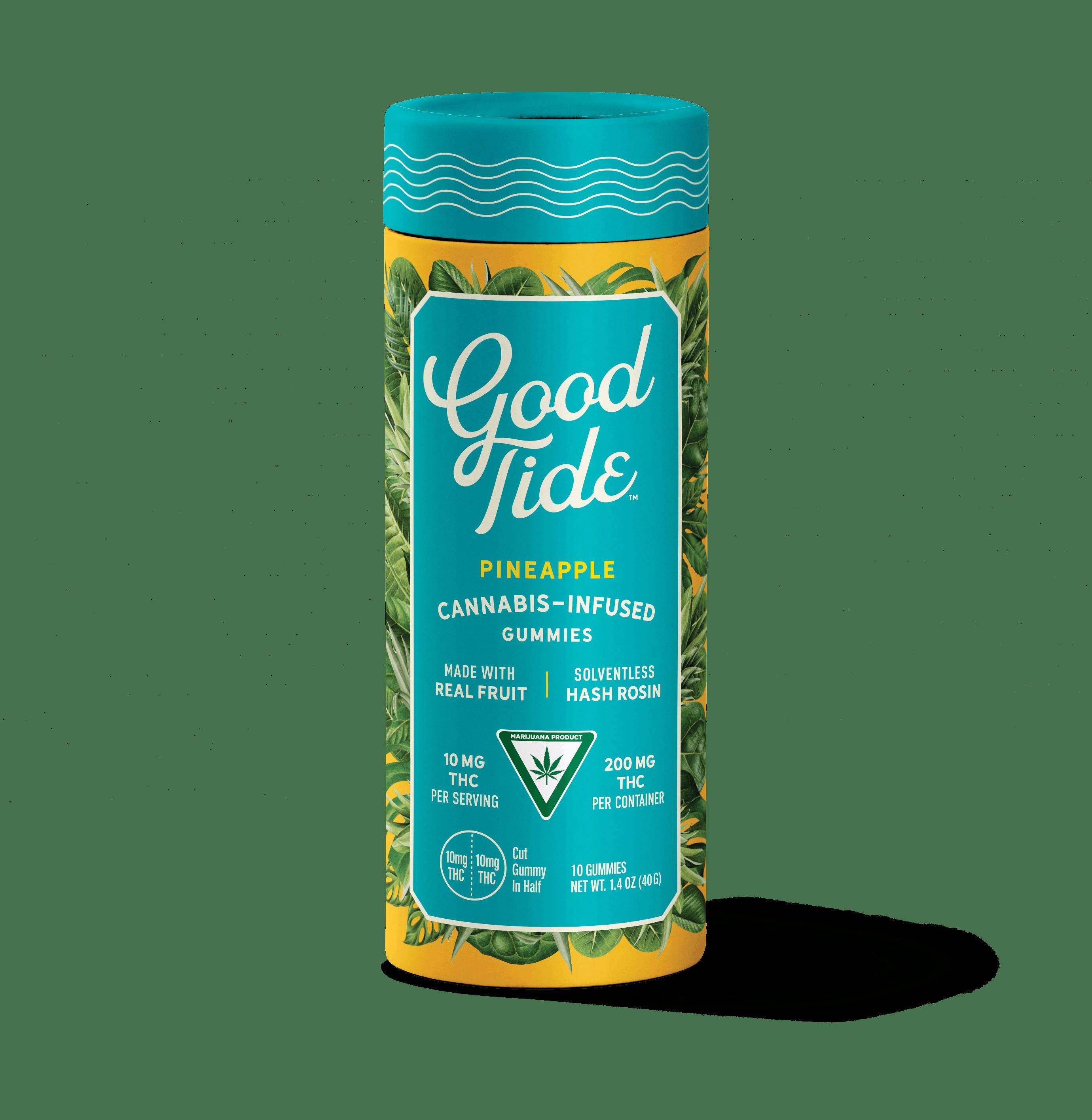 Pineapple Hash Rosin Gummies