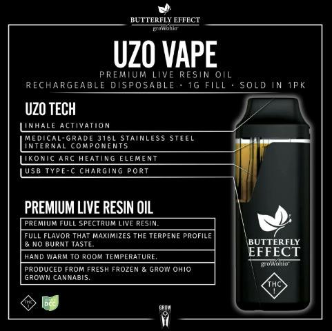 Butterfly Effect Pure Xichigan iKrusher AIO 1G LR Indica