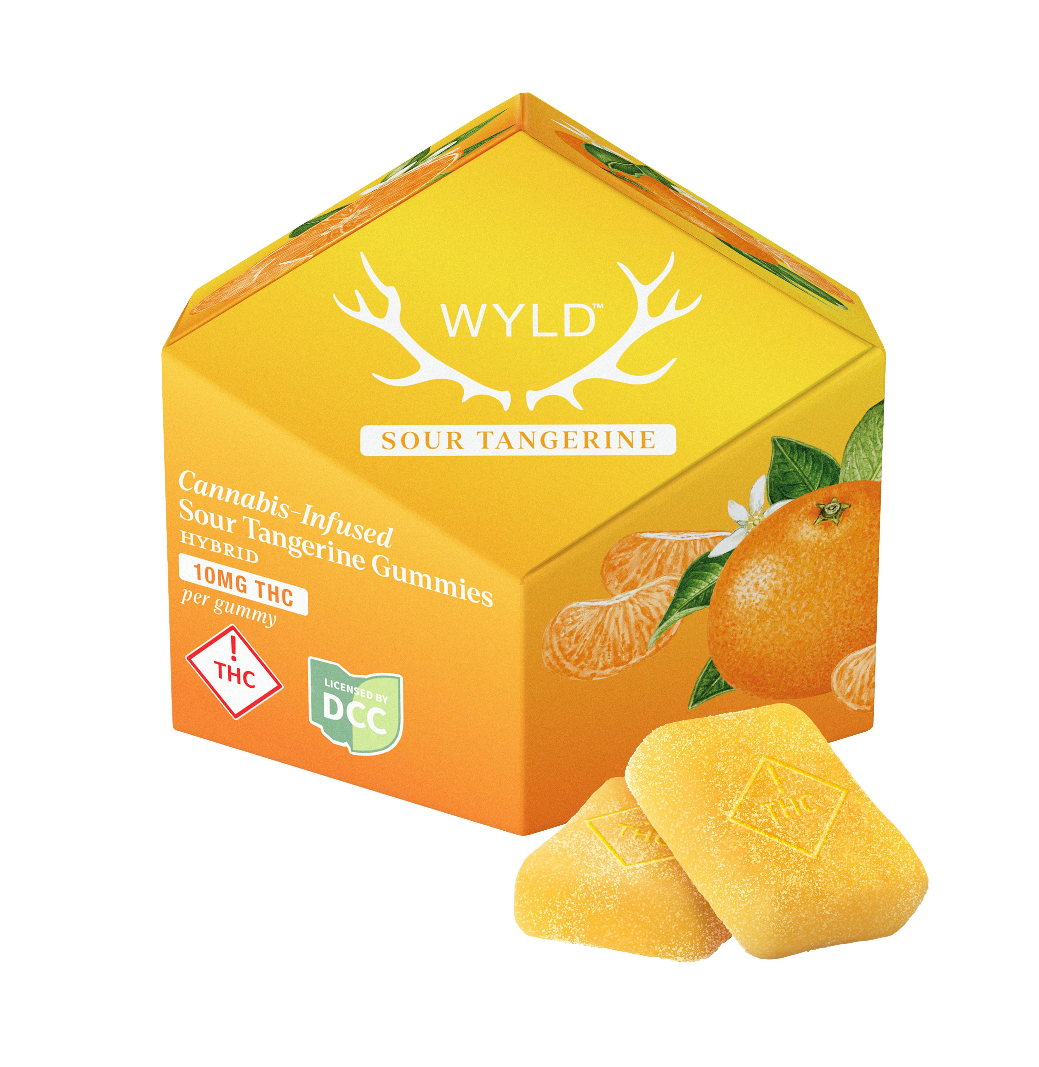 Wyld - Sour Tangerine Gummies 10pk