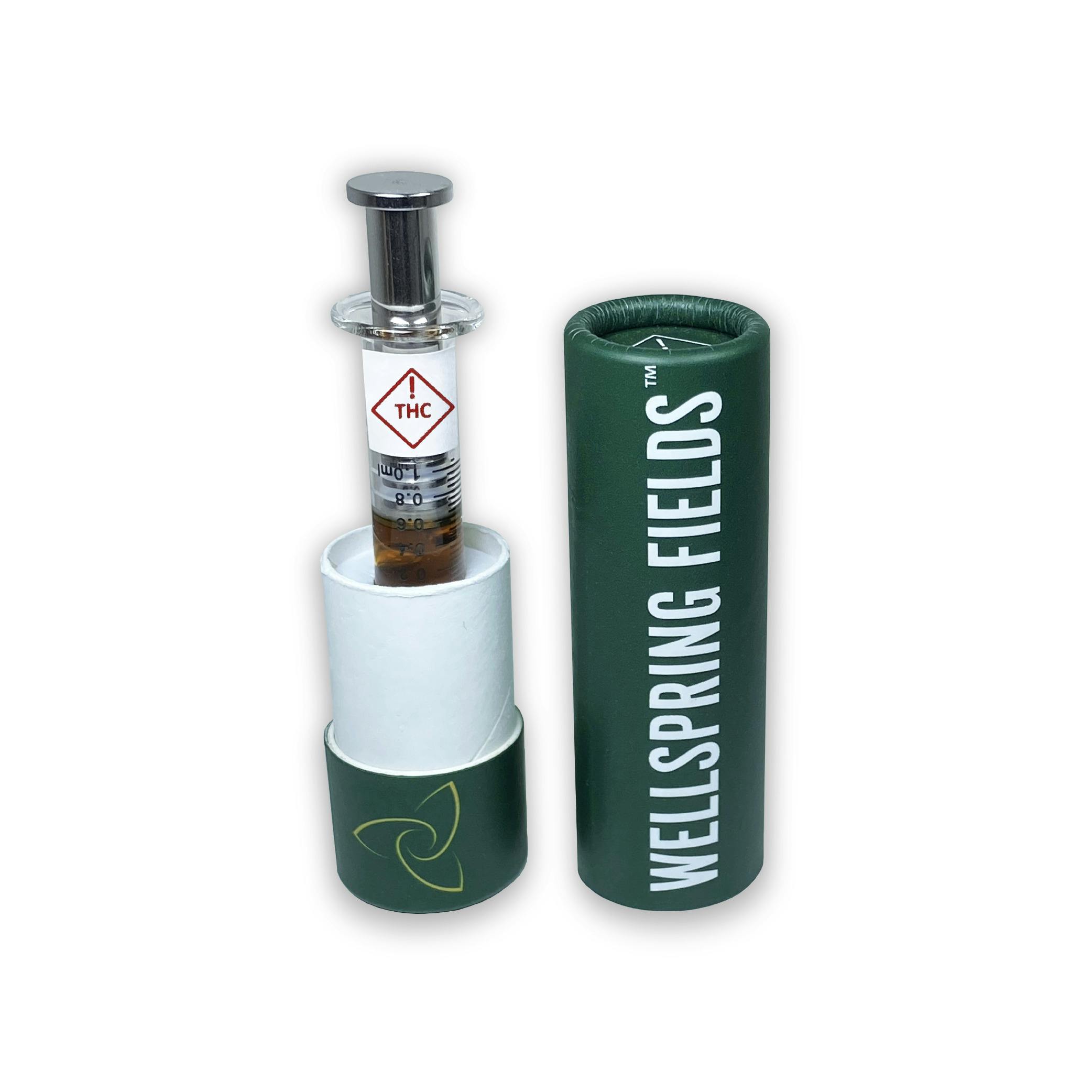 Wellspring Fields GMO RSO 1g Syringe