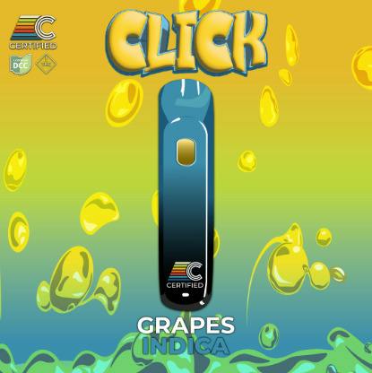 Certified Cultivators Grapes CLICK AIO 1G Dist Indica