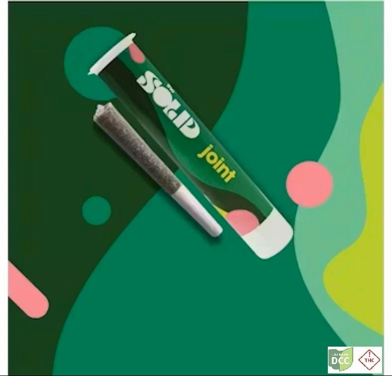 The Solid - Rainbow Cake 1g Preroll Hybrid