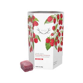 Boxed Raspberry Gummy - 1000mg THC - 20 Pieces - B60