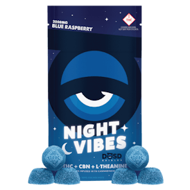 DOSD - Nano Bites Night Vibes (Blue Raspberry 10:1 THC:CBN)(2000mg - 20pk)(100mg per serving)