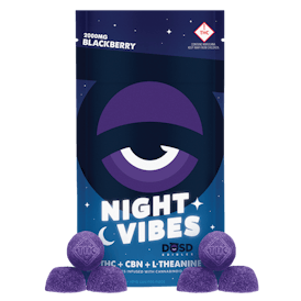 DOSD - Nano Bites Night Vibes (Blackberry 10:1 THC:CBN)(2000mg - 20pk)(100mg per serving)