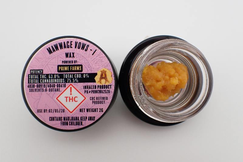 Mawwage Vow Wax - I 2G