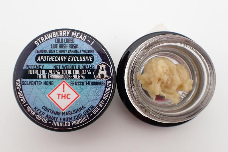 Strawberry Mead Live Hash Rosin - I 2G