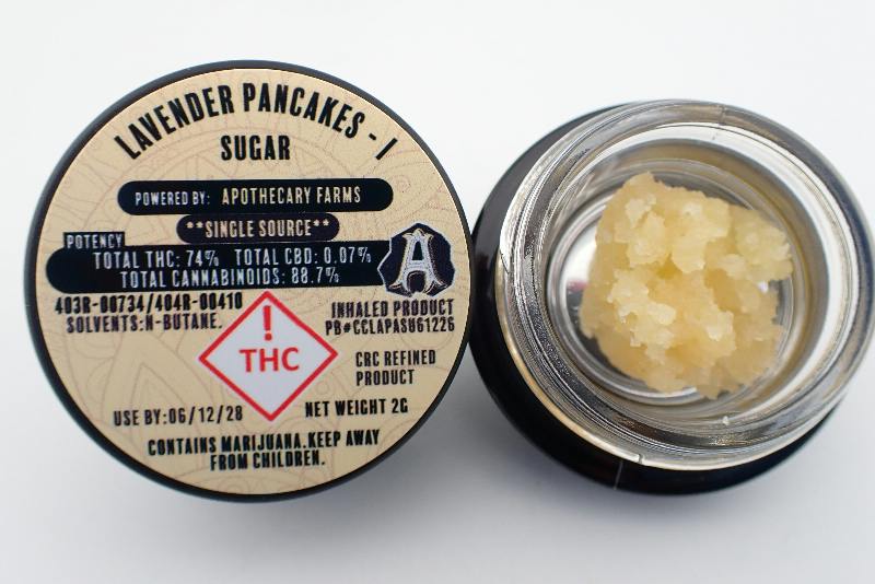 Lavender Pancakes Sugar - I 2G