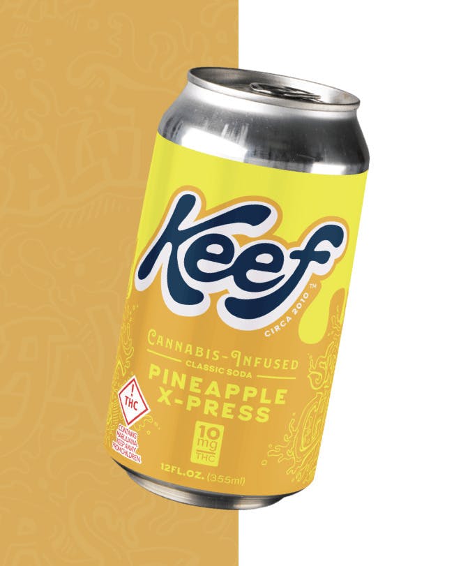 Keef: Pineapple X-press - Soda