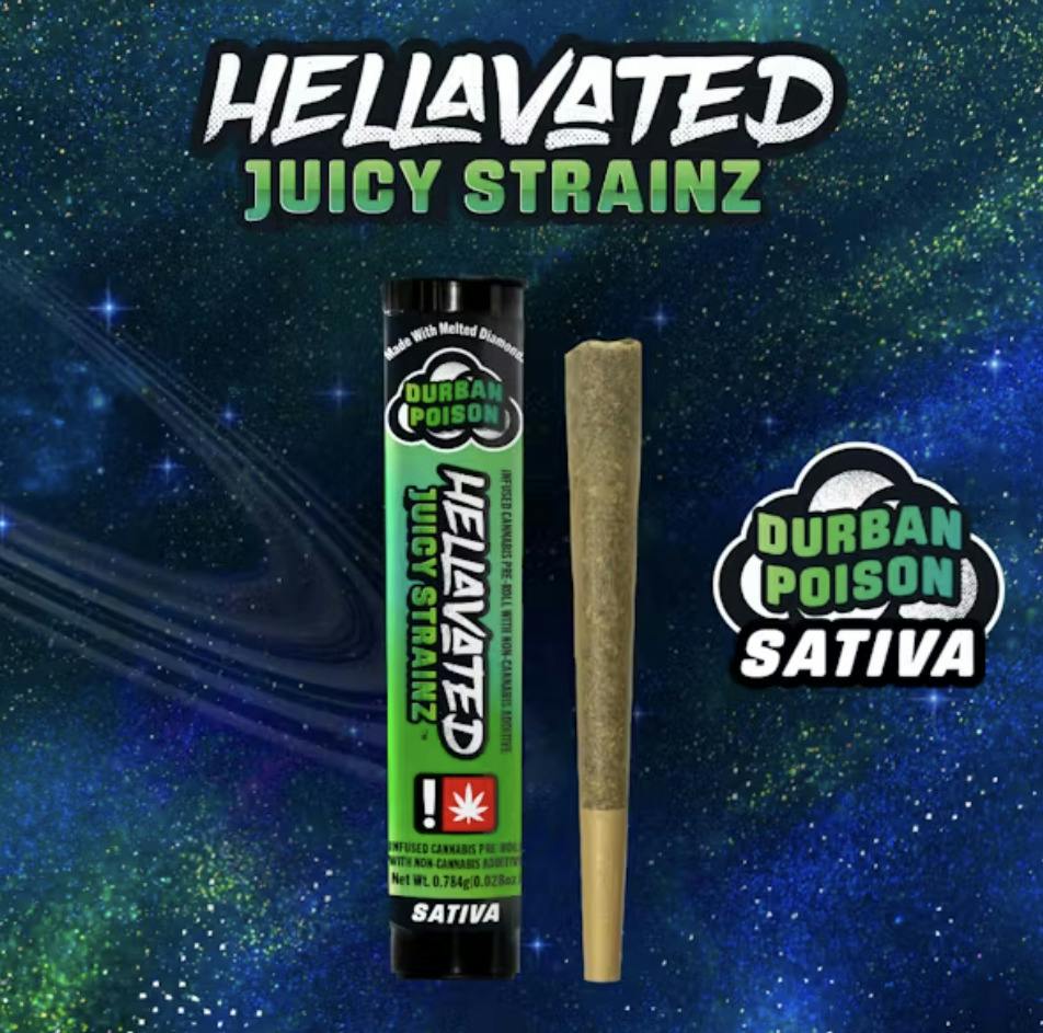 Hellavated: Durban Poison - Juicy Strainz