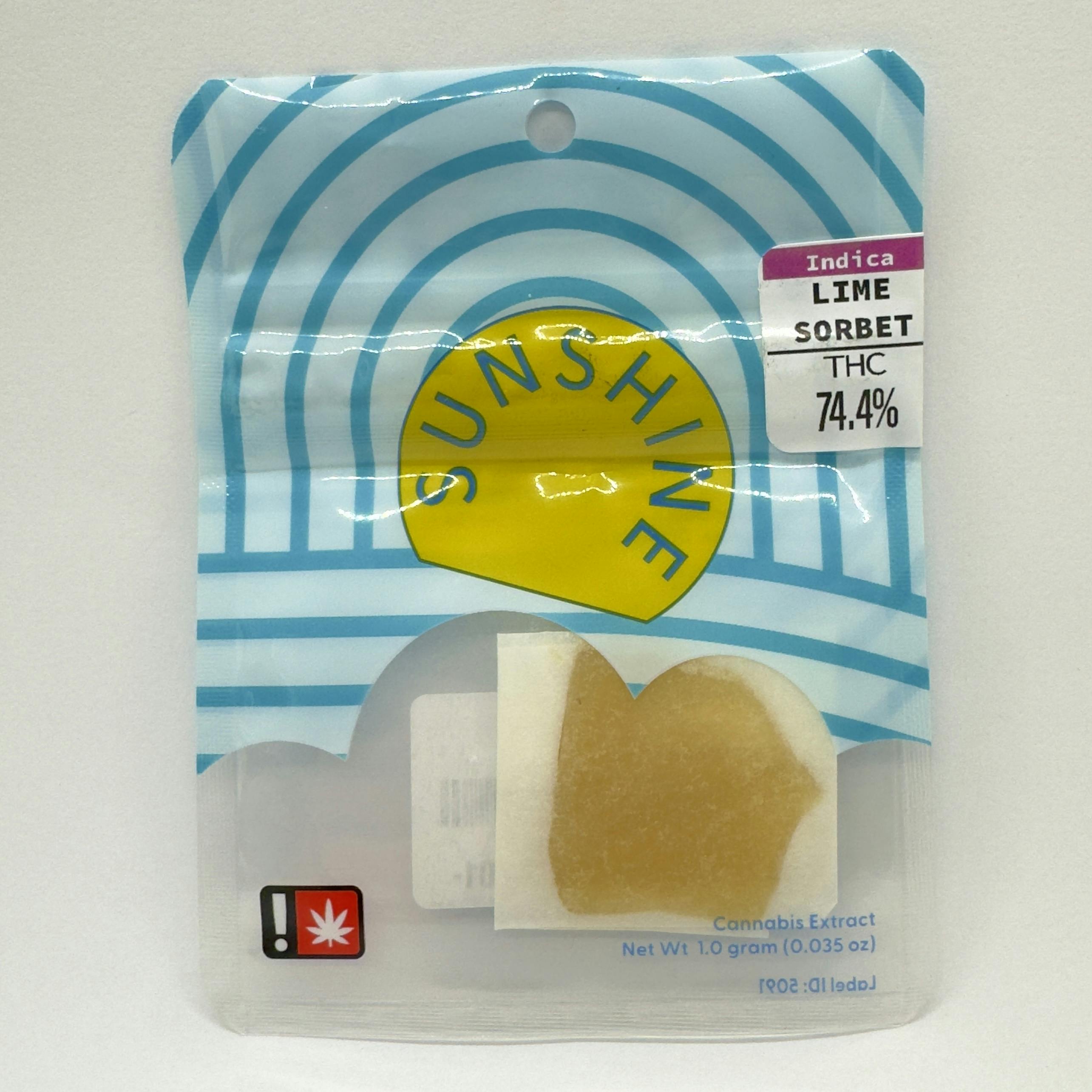 Sunshine: Lime Sorbet - Shatter