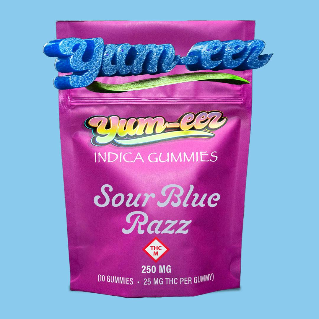 Yumeez - Sour Blue Raspberry - Gummies - 100mg (10pk)