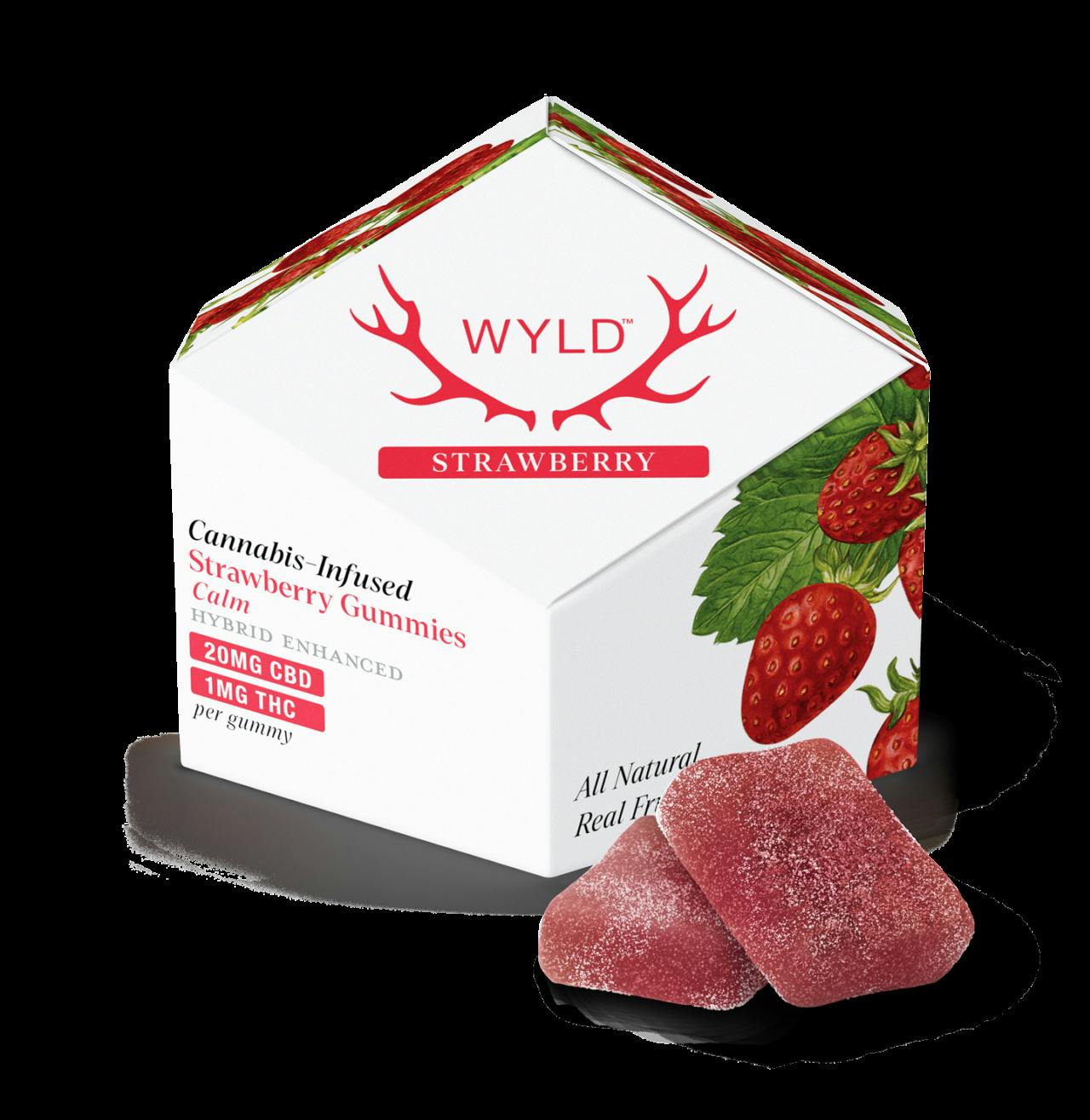 WYLD | Strawberry | 20:1 CBD:THC
