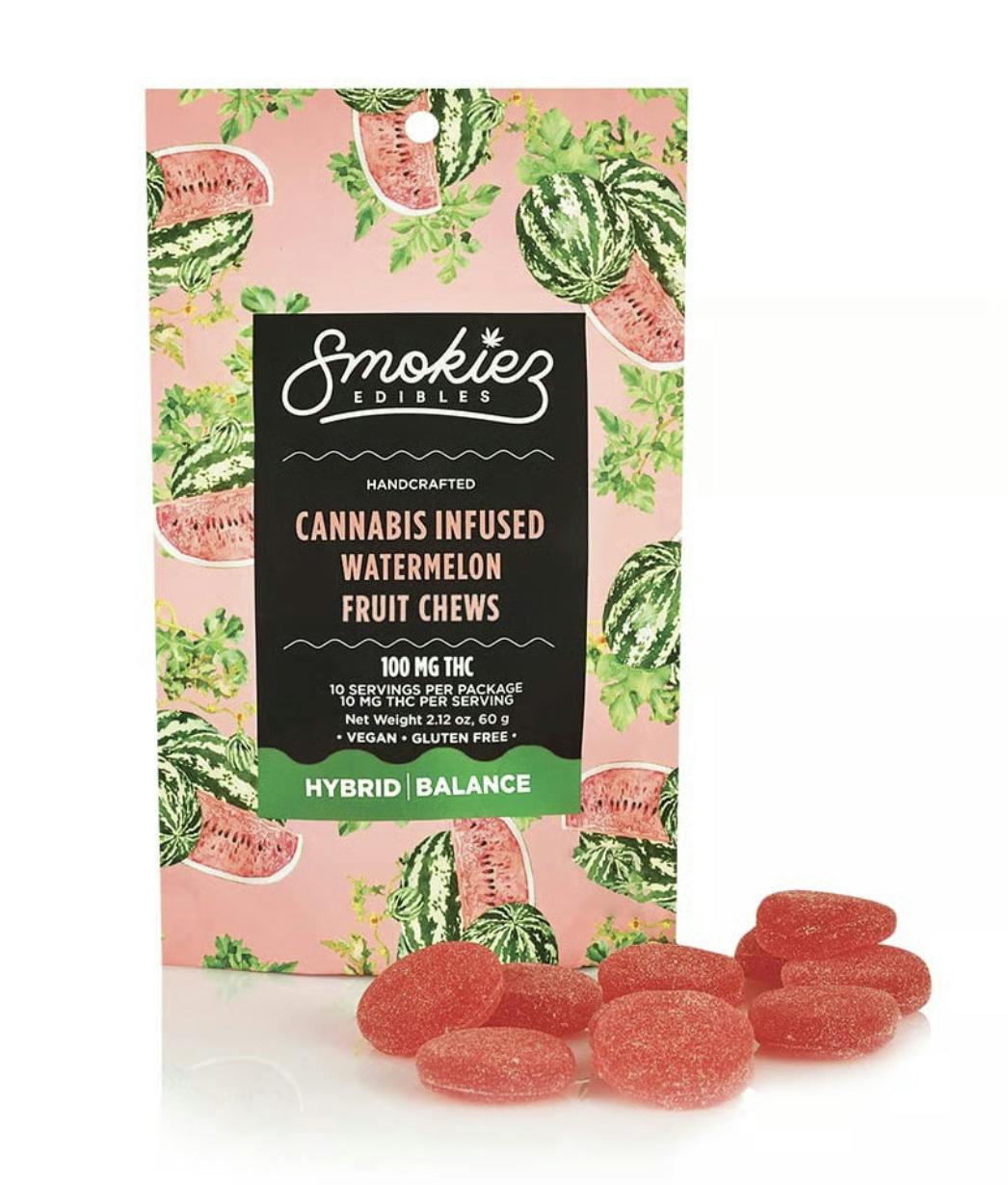 Smokiez | Sweet Watermelon | Hybrid | 100mg | 10 Pack