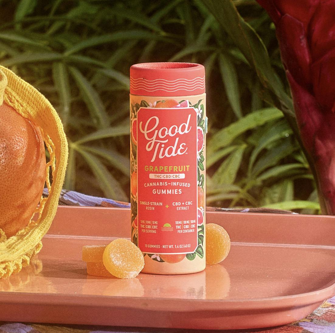 Good Tide | Grapefruit Gummies | 10pk