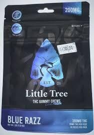 Little Tree - Gummies - Live Resin - Blue Razz - 200MG
