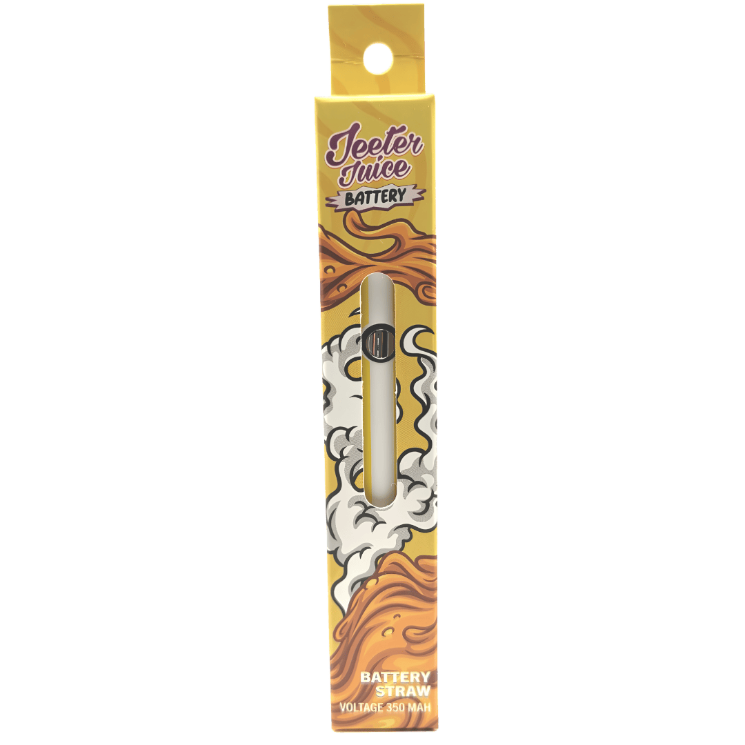 Jeeter - 510 Straw Battery - Yellow & White