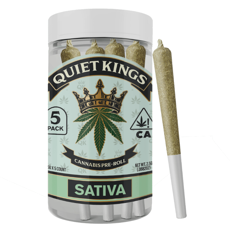 Quiet Kings - 5pk Prerolls - Blue Haze