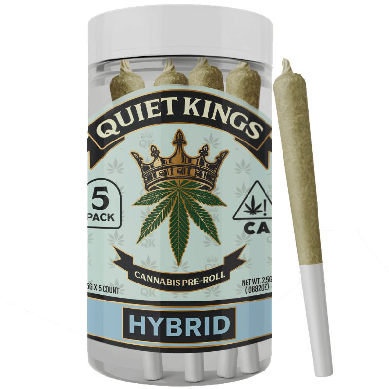 Quiet Kings - 5pk Prerolls - Amnesia Haze