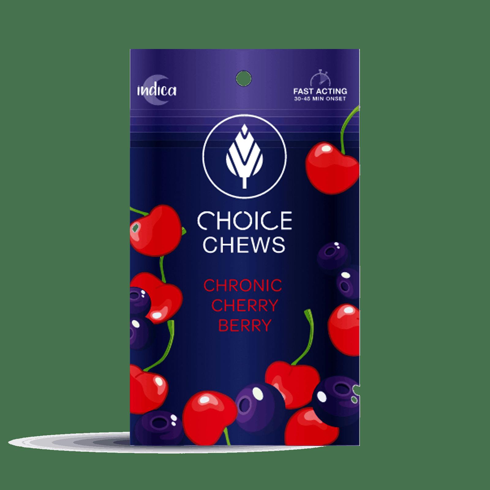 Choice Chews - Chronic Cherry Berry (Indica)